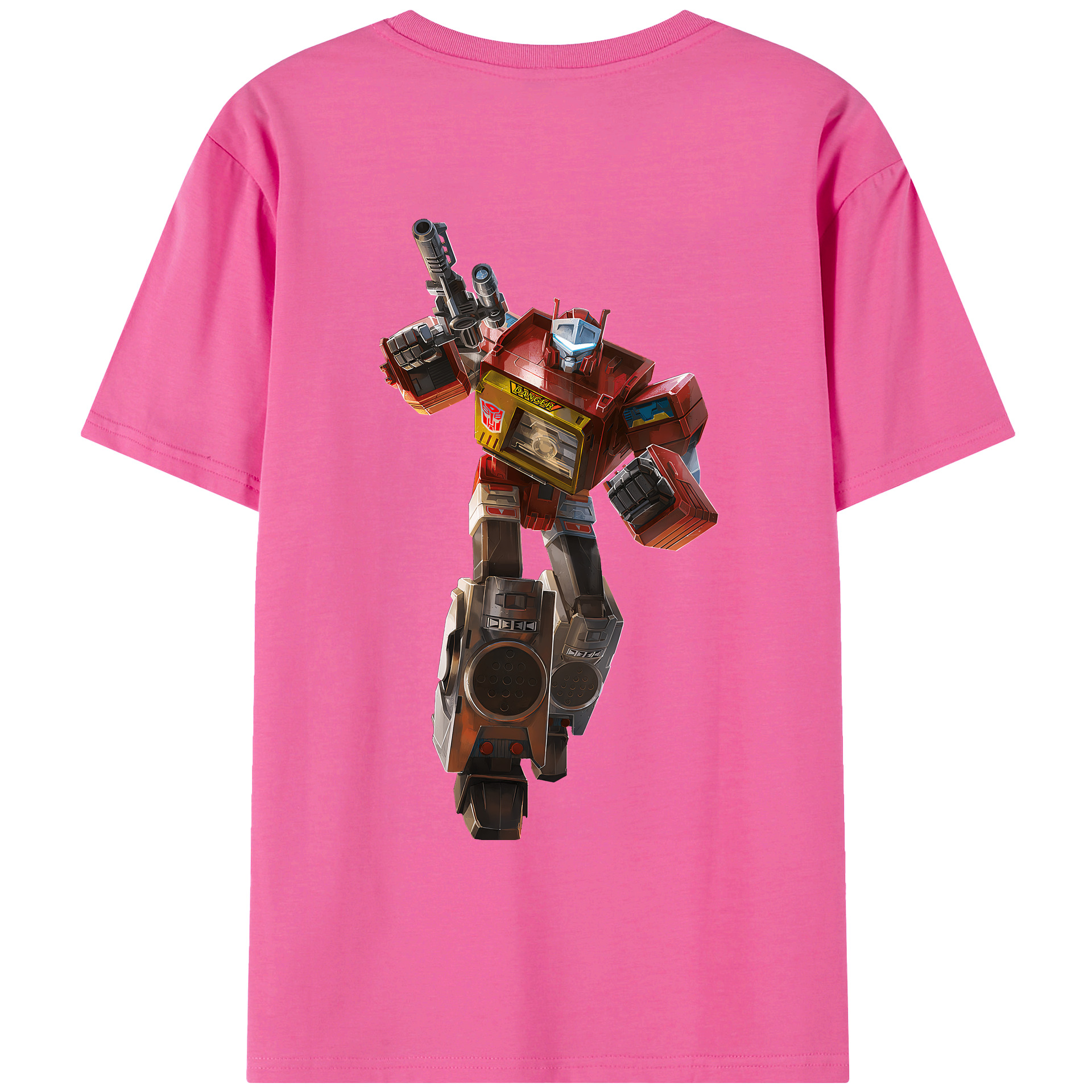 （画像用） Transformers トランスフォーマー レディース半袖Tシャツ(バックプリント)